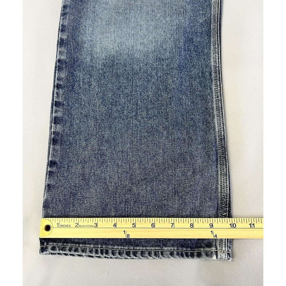 VTG Gap Worker Jean‎ Men's Light Wash Denim Work Wear  Pants 34x30 (32x29) Y2K - Picture 3 of 14